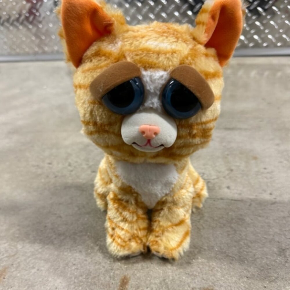 FIESTY PETS PRINCESS POTTYMOUTH ORANGE TABBY CAT PLUSH 9"